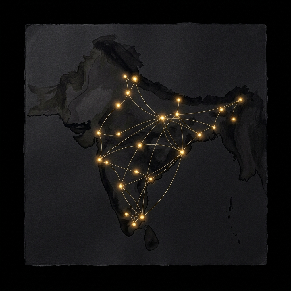 Dharma Kendra Sacred Coordinates Map Grid