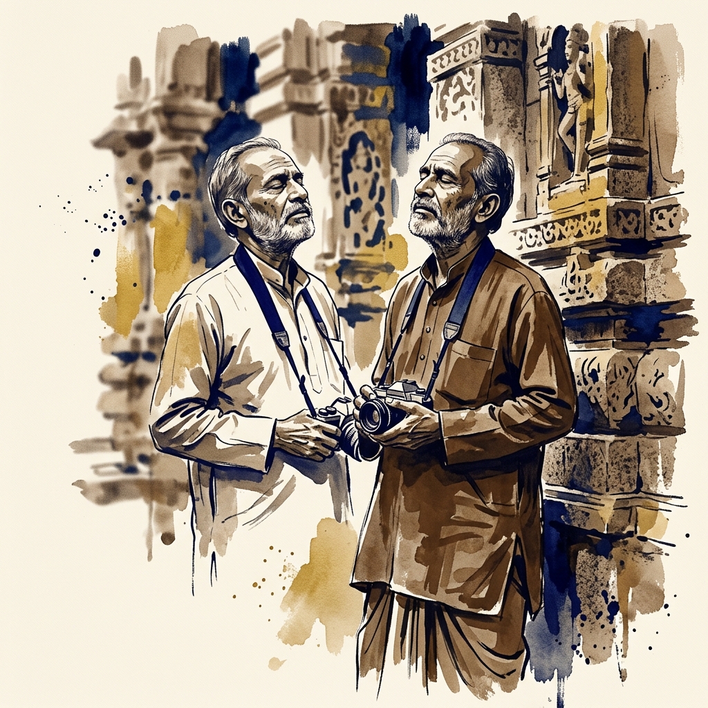 भक्त drawing