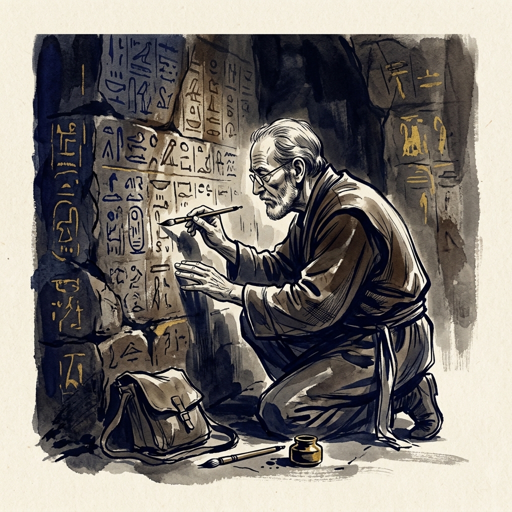 इतिहासकार drawing